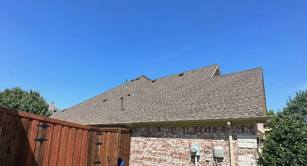 Completed roof replacement project in Morgan Hill